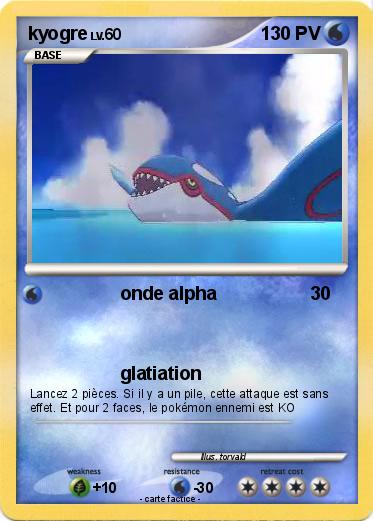 Pokemon kyogre