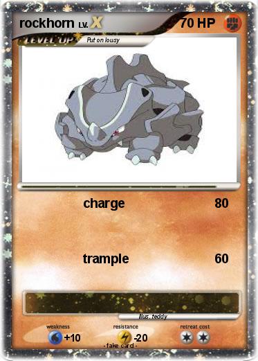 Pokemon rockhorn