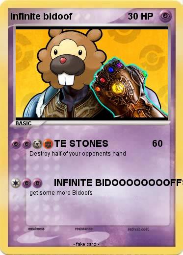 Pokemon Infinite bidoof