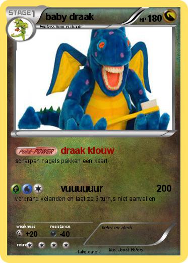Pokemon baby draak