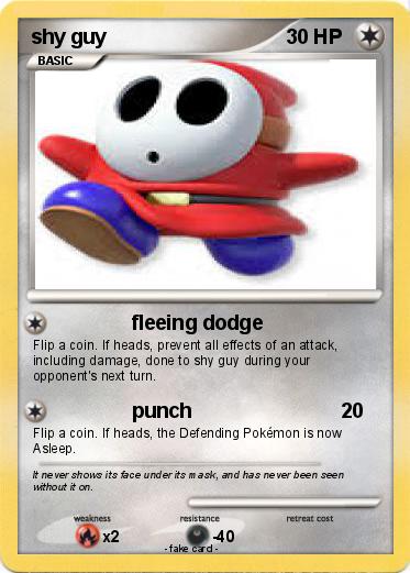 Pokemon shy guy