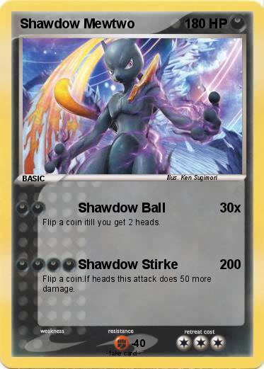Pokemon Shawdow Mewtwo