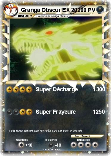 Pokemon Granga Obscur EX 202