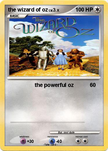 Pokemon the wizard of oz