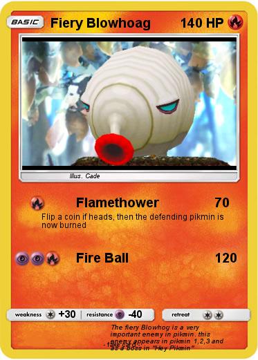 Pokemon Fiery Blowhoag