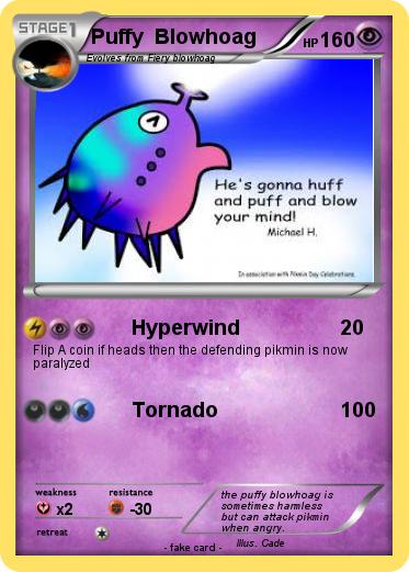 Pokemon Puffy  Blowhoag