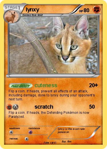 Pokemon lynxy