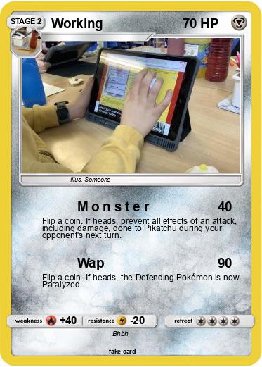 Pokemon Working
