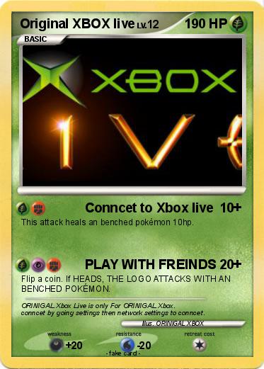Pokemon Original XBOX live