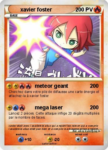 Pokemon xavier foster