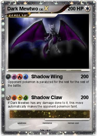 Pokemon Dark Mewtwo