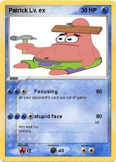 Pokemon Patrick Lv. ex