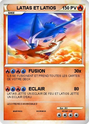 Pokemon LATIAS ET LATIOS