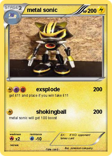 Pokemon metal sonic