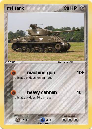 Pokemon m4 tank