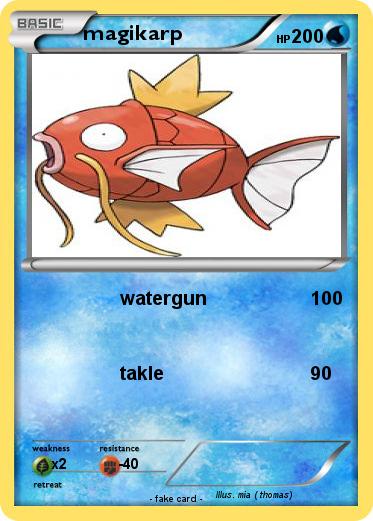 Pokemon magikarp