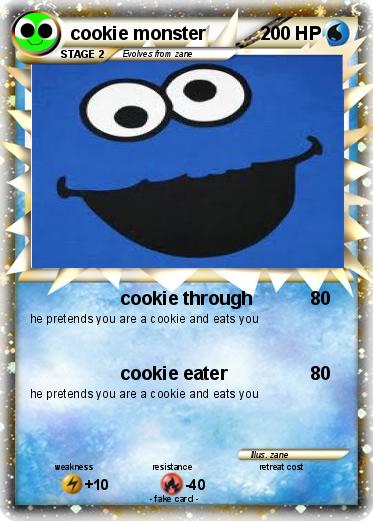 Pokemon cookie monster