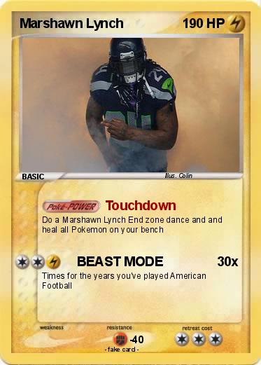Pokemon Marshawn Lynch