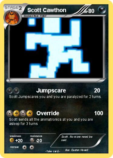 Pokemon Scott Cawthon