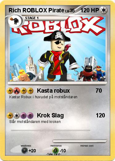 Pokemon Rich ROBLOX Pirate