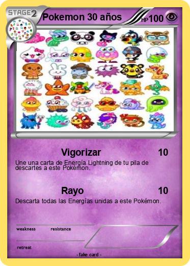 Pokemon Pokemon 30 años