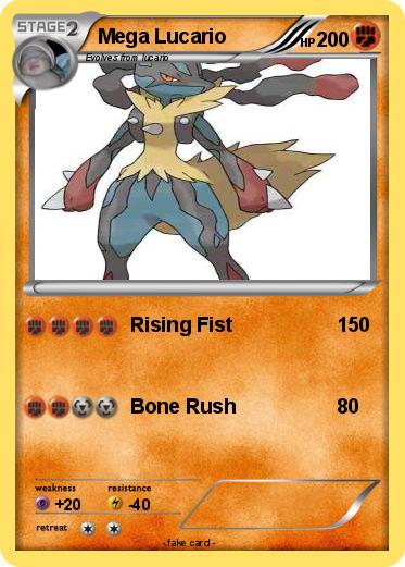 Pokemon Mega Lucario