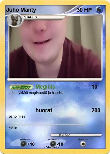 Pokemon Juho Mänty