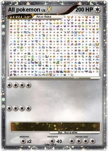 Pokemon All pokemon