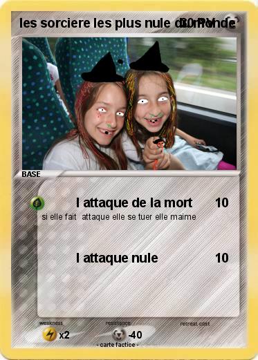 Pokemon les sorciere les plus nule du monde