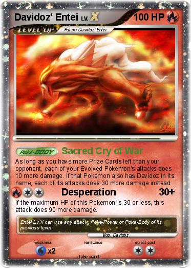 Pokemon Davidoz' Entei