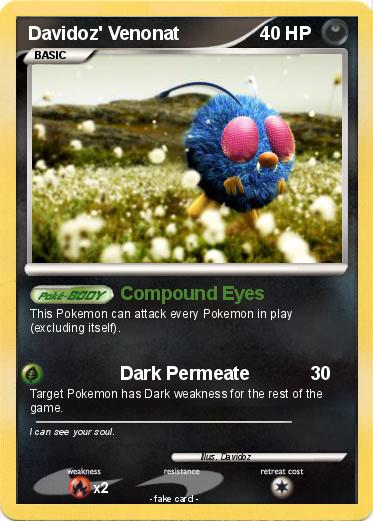 Pokemon Davidoz' Venonat