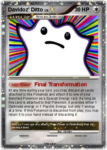 Pokemon Davidoz' Ditto