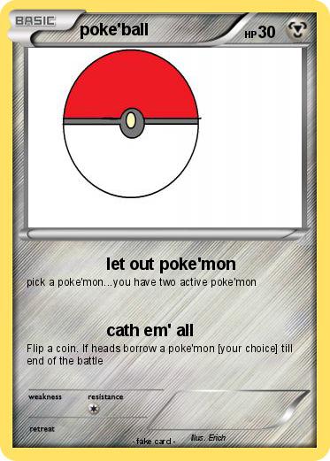 Pokemon poke'ball