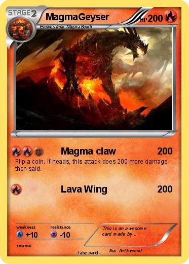 Pokemon MagmaGeyser