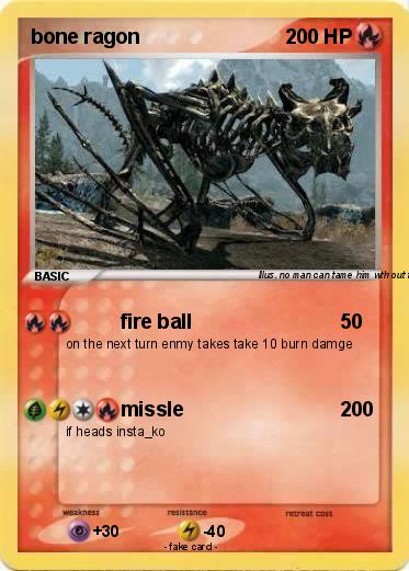 Pokemon bone ragon