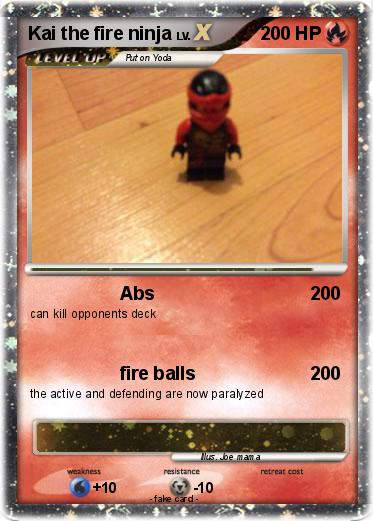Pokemon Kai the fire ninja