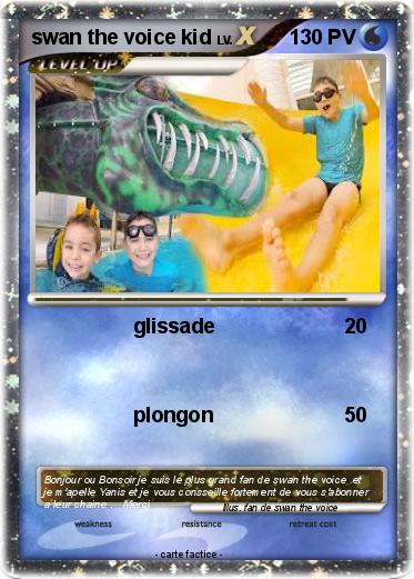 Pokemon swan the voice kid