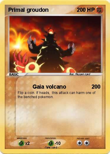 Pokemon Primal groudon
