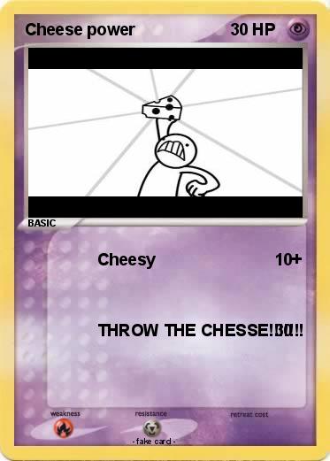 Pokemon Cheese power