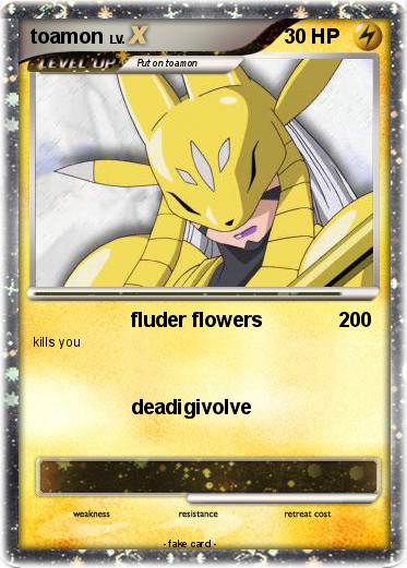 Pokemon toamon