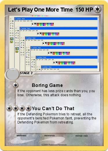 Pokemon Let's Play One More Time