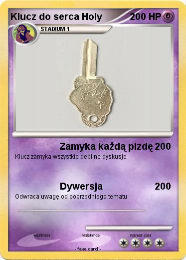 Pokemon Klucz do serca Holy
