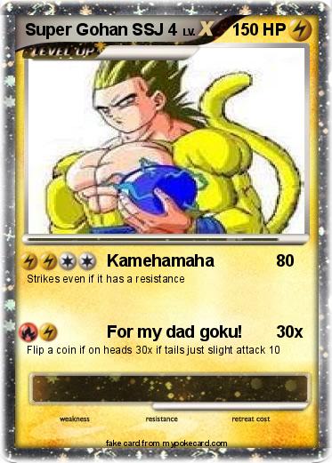 Pokemon Super Gohan SSJ 4