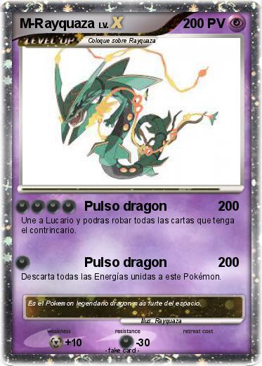 Pokemon M-Rayquaza