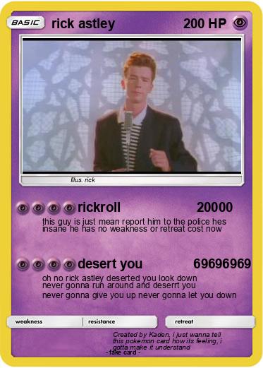 Pokemon rick astley