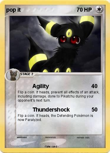 Pokemon pop it