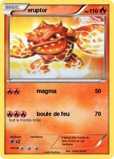 Pokemon eruptor