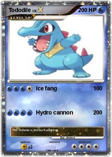 Pokemon Tododile