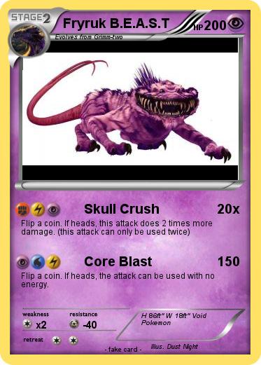 Pokemon Fryruk B.E.A.S.T