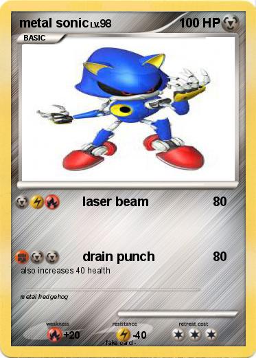 Pokemon metal sonic